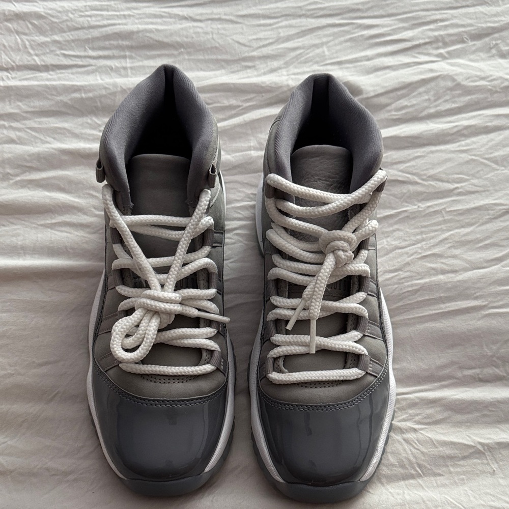 Nike Air Jordan 11 Retro Gray and White Women's Sneakers